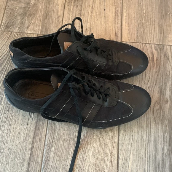 Mens Coach casual lace up shoes. - Picture 5 of 6